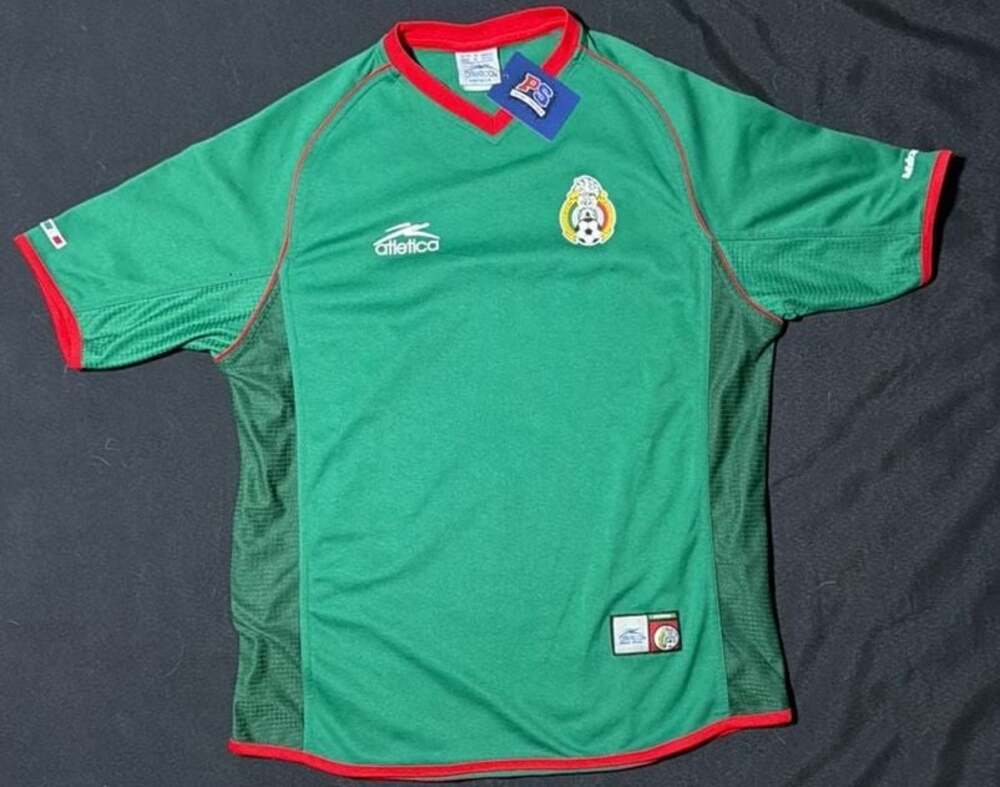 Vintage Mexico National Team Soccer Jersey Atletica Unitalla